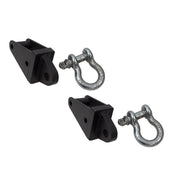 Fishbone Offroad 07-18 JK Wrangler Rubicon and Unlimited Jeep JK Rear D-Ring Frame Mounts | FB22136