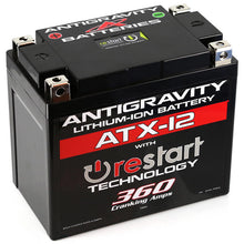 Load image into Gallery viewer, Antigravity YTX12 Lithium Battery w/Re-Start Batteries Antigravity Batteries
