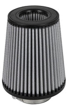 Load image into Gallery viewer, aFe MagnumFLOW Pro DRY S Universal Air Filter 3in F / 6in B / 4.5in T (Inv) / 7in H Air Filters - Universal Fit aFe
