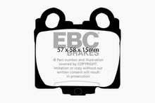 Load image into Gallery viewer, EBC 98-05 Lexus GS300 3.0 Greenstuff Rear Brake Pads Brake Pads - Performance EBC   
