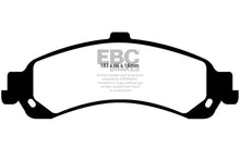 Load image into Gallery viewer, EBC 02 Cadillac Escalade 5.3 (PBR rear caliper) Yellowstuff Rear Brake Pads Brake Pads - Performance EBC   
