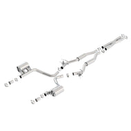Borla 15-16 Dodge Challenger SRT 392 S-Type Catback Exhaust Single Split Rear Exit (No Tip) Catback Borla