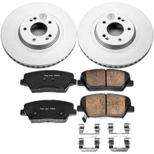 Load image into Gallery viewer, Power Stop 13-18 Hyundai Santa Fe Sport Front Z17 Evolution Geomet Coated Brake Kit Brake Kits - Performance Blank PowerStop
