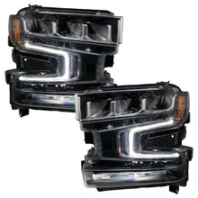 Load image into Gallery viewer, Oracle 19-21 Chevy Silverado 1500 RGB+W Headlight DRL Upgrade Kit - ColorSHIFT 2 SEE WARRANTY Headlights ORACLE Lighting
