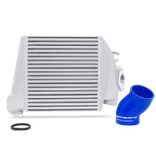 Load image into Gallery viewer, Mishimoto 08-14 Subaru WRX Top-Mount Intercooler Kit - Powder Coated Silver &amp; Blue Hoses Intercoolers Mishimoto
