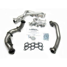 Load image into Gallery viewer, JBA 95-00 Toyota 3.4L V6 w/o EGR 1-1/2in Primary Silver Ctd Cat4Ward Header Headers &amp; Manifolds JBA
