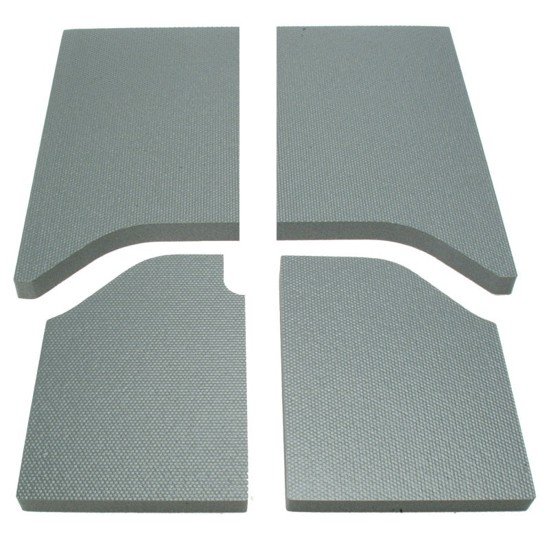 DEI 11-18 Jeep Wrangler JK 2-Door Boom Mat Headliner - 4 Piece - Gray Hard Top Accessories DEI