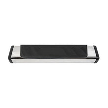 Load image into Gallery viewer, TrailFX A5001S W/Step Pads 4 In Trapezoidal Straight Pol Stainless Steel W/Plastic End Caps Default TrailFX Default Title
