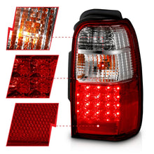 Load image into Gallery viewer, ANZO 2001-2002 Toyota 4 Runner LED Taillights Red/Clear Tail Lights ANZO
