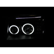 Load image into Gallery viewer, ANZO 2001-2004 Nissan Frontier Projector Headlights w/ Halo Black (CCFL) Headlights ANZO
