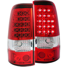 Load image into Gallery viewer, ANZO 2003-2006 Chevrolet Silverado 1500 LED Taillights Red/Clear Tail Lights ANZO
