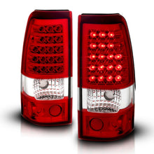 Load image into Gallery viewer, ANZO 2003-2006 Chevrolet Silverado 1500 LED Taillights Red/Clear Tail Lights ANZO
