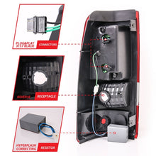Load image into Gallery viewer, ANZO 2003-2006 Chevrolet Silverado 1500 LED Taillights Red/Clear Tail Lights ANZO
