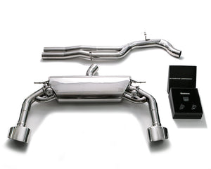 ARMYTRIX Stainless Steel Valvetronic Catback Exhaust System Dual Chrome Silver Tips Audi RS3 8V 2.5L Turbo Sedan 2017-2020 Exhaust Armytrix Default Title  