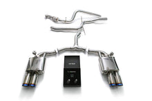 Load image into Gallery viewer, ARMYTRIX Stainless Steel Valvetronic Catback Exhaust System Quad Tips Audi A4 2.0L TFSI B9 4WD 17+ Exhaust Armytrix   
