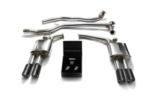 Armytrix Stainless Steel Valvetronic Catback Exhaust System | 2009-2016 B8/B8.5 Audi A5/A4 Quattro Exhaust Armytrix Carbon  