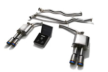 Load image into Gallery viewer, Armytrix Stainless Steel Valvetronic Catback Exhaust System | 2009-2016 B8/B8.5 Audi A5/A4 Quattro Exhaust Armytrix Blue  
