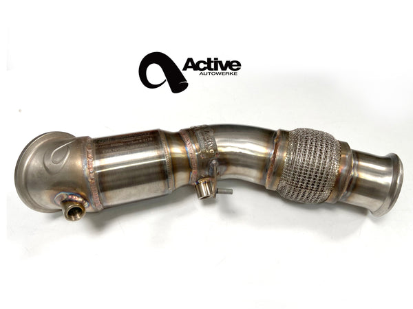 Active Autowerke BMW B46 G2X 230i 330i 430i Catted Downpipe Exhaust ACTIVE AUTOWERKE G-series to 08/2020  