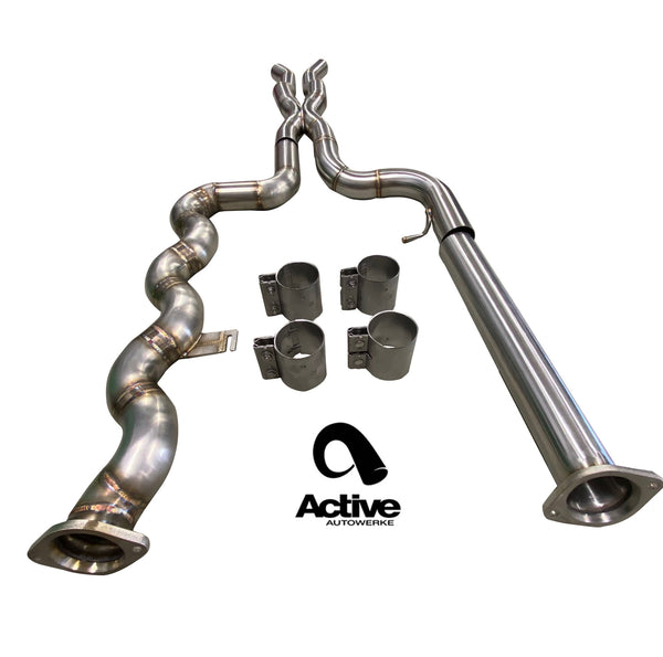 Active Autowerke G80/G82 M3/M4 Signature Equal Length mid-pipe Exhaust ACTIVE AUTOWERKE Default Title  