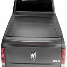 Load image into Gallery viewer, TrailFX TFX25130 Manual Retractable Key Lockable Matte Black Alum Tonneau Cover TrailFX
