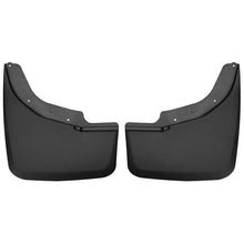 Load image into Gallery viewer, Husky Liners 15 Chevrolet Silverado 3500 HD Black Dually Rear Mud Guards Mud Flaps Husky Liners
