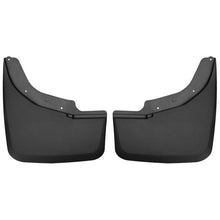 Load image into Gallery viewer, Husky Liners 15 Chevrolet Silverado 3500 HD Black Dually Rear Mud Guards Mud Flaps Husky Liners
