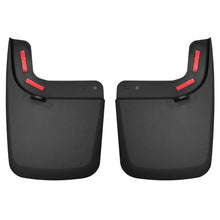 Load image into Gallery viewer, Husky Liners 17 Ford F-250 Super Duty / F-350 Super Duty Rear Mud Guards (w/ Flares) Black Mud Flaps Husky Liners
