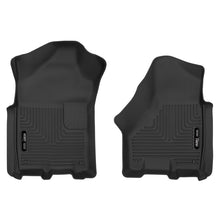 Load image into Gallery viewer, Husky Liners 19-22 Dodge Ram 2500/3500 CC/EC X-Act Contour Black Front Floor Liners Floor Mats - Rubber Husky Liners
