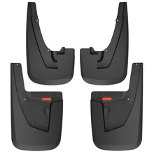Load image into Gallery viewer, Husky Liners 19-22 RAM 2500/3500 w/o OEM Fender Flares Custom Front &amp; Rear Mud Guard Set - Black Mud Flaps Husky Liners
