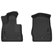 Load image into Gallery viewer, Husky Liners 2020+ Ford Explorer X-Act Contour Black Front Floor Liners Floor Mats - Rubber Husky Liners
