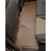 Load image into Gallery viewer, Husky Liners HSL63813 Husky Liners 99-07 Ford F-250-F-550 Super Duty Crew Cab Classic Style 2nd Row Tan Floor Liners
