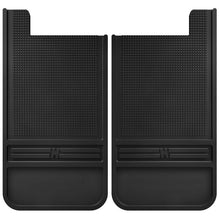 Load image into Gallery viewer, Husky Liners HSL55100 Husky Liners Universal 12in Wide Black Rubber Rear Mud Flaps w/o Weight
