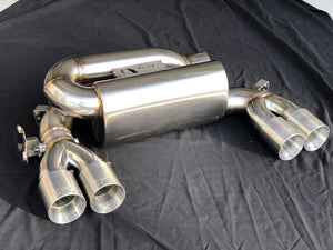 ACTIVE AUTOWERKE F8X M3 M4 SIGNATURE EXHAUST SYSTEM INCLUDES ACTIVE F-BRACE Exhaust ACTIVE AUTOWERKE Brushed Silver  