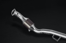 Load image into Gallery viewer, Mercedes AMG 5.5L BiTurbo Downpipe With Sports Cats 200 Cell Exhaust Capristo
