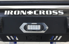 Load image into Gallery viewer, Iron Cross Automotive IC-CLRECT-BRKT Bumper Light Bracket; Rectangle; Center; For Winch Opening Bracket Only; Auxiliary Light Mounting Bracket Iron Cross Automotive   
