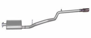 Gibson 00-04 Jeep TJ Sahara 4.0L 2.25in Cat-Back Single Exhaust - Aluminized Exhaust Gibson Default Title  