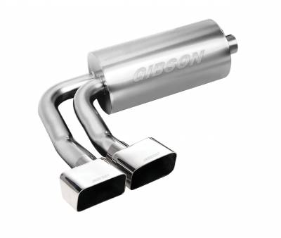 Gibson 99-05 Chevrolet Silverado 1500 Base 4.3L 2.5in Cat-Back Super Truck Exhaust - Aluminized Exhaust Gibson Default Title  