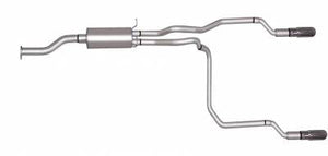 Gibson 98-99 Chevrolet S10 Base 4.3L 1.75in Cat-Back Dual Split Exhaust - Aluminized Exhaust Gibson Default Title  