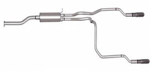 Gibson 96-97 Chevrolet S10 Base 2.2L 1.75in Cat-Back Dual Split Exhaust - Aluminized Exhaust Gibson Default Title  