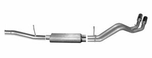 Gibson 15-18 Chevrolet Silverado 1500 LS 5.3L 3in/2.25in Cat-Back Dual Sport Exhaust - Aluminized Exhaust Gibson Default Title  