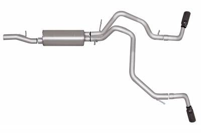 Gibson 15-19 Chevrolet Tahoe LS 5.3L 2.25in Cat-Back Dual Extreme Exhaust - Aluminized Exhaust Gibson Default Title  