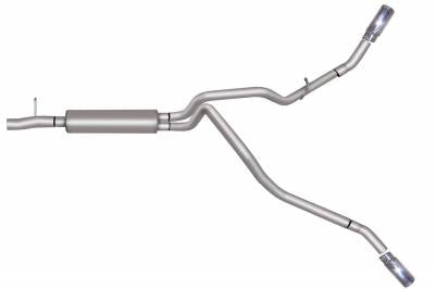 Gibson 05-06 Ford F-250 Super Duty XL 6.8L 2.5in Cat-Back Dual Extreme Exhaust - Aluminized Exhaust Gibson Default Title  