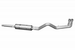 Gibson 87-92 Ford F-150 Custom 4.9L 2.5in Cat-Back Dual Sport Exhaust - Aluminized Exhaust Gibson Default Title  