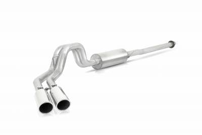Gibson 15-19 Ford F-150 King Ranch 5.0L 3in/2.5in Cat-Back Dual Sport Exhaust - Aluminized Exhaust Gibson Default Title  