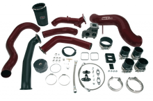 Load image into Gallery viewer, Wehrli 01-04.5 Chevrolet 6.6L LB7 Duramax S400 Turbo Install Kit (No Turbo) - WCFab Red Engine Wehrli Default Title  
