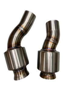 M2C EQUAL LENGTH MID PIPE INCLUDES ACTIVE F-BRACE Exhaust ACTIVE AUTOWERKE Resonated  