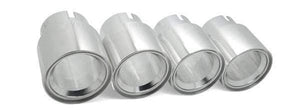 Billet 3.75" Exhaust Tips for BMW M3 M4 M5 M6 Exhaust > Cat back > Tips ### Engine > Exhaust > Cat back > Tips Burger Motorsports M3/M4 Silver  