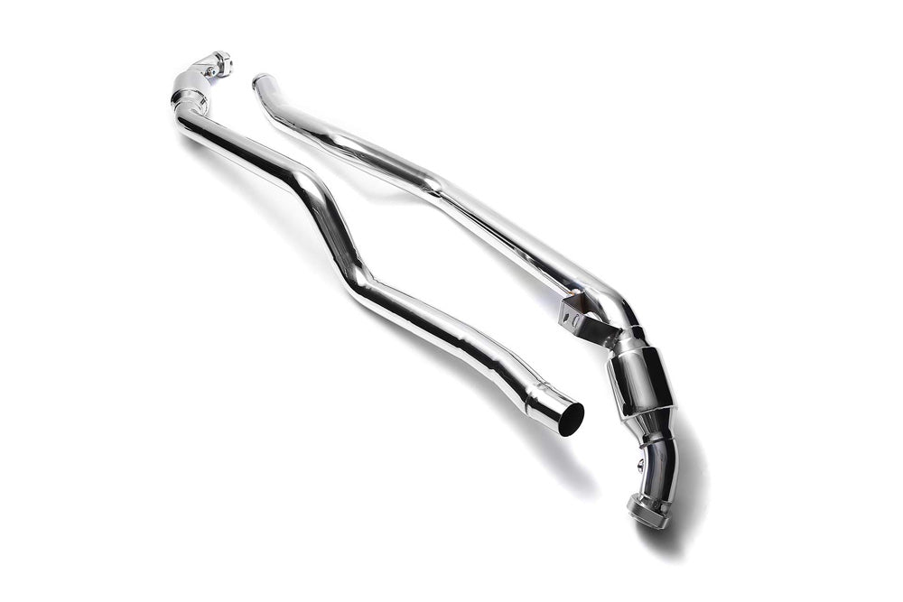 ARMYTRIX Sport Cat-Pipe with 200 CPSI Catalytic Converters Mercedes-Benz C63 AMG W204 2008-2014 Exhaust Armytrix Default Title  