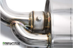 ARMYTRIX Stainless Steel Valvetronic Exhaust System Mercedes Benz C300 W205 Left Hand Drive 2018-2019 Exhaust Armytrix   