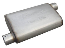 Load image into Gallery viewer, Pypes Performance Exhaust MVR10 Race Pro Series Muffler 14 in 2.5 in Offset/Offset Hardware Not Incl Natural 409 Stainless Steel Pypes Exhaust Exhaust Muffler Pypes Performance Exhaust Default Title  
